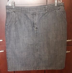 Anne Klein Faded Black Skirt